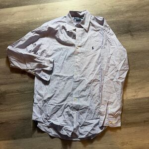 Ralph-lauren Men's Purple and Blue Shirt